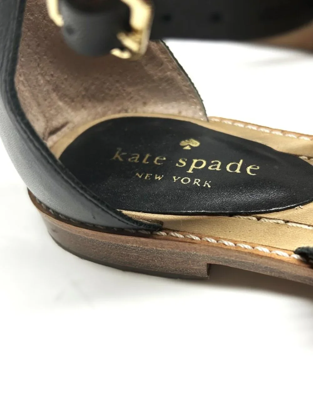 Kate Spade summer brown leather sandal size 8.5